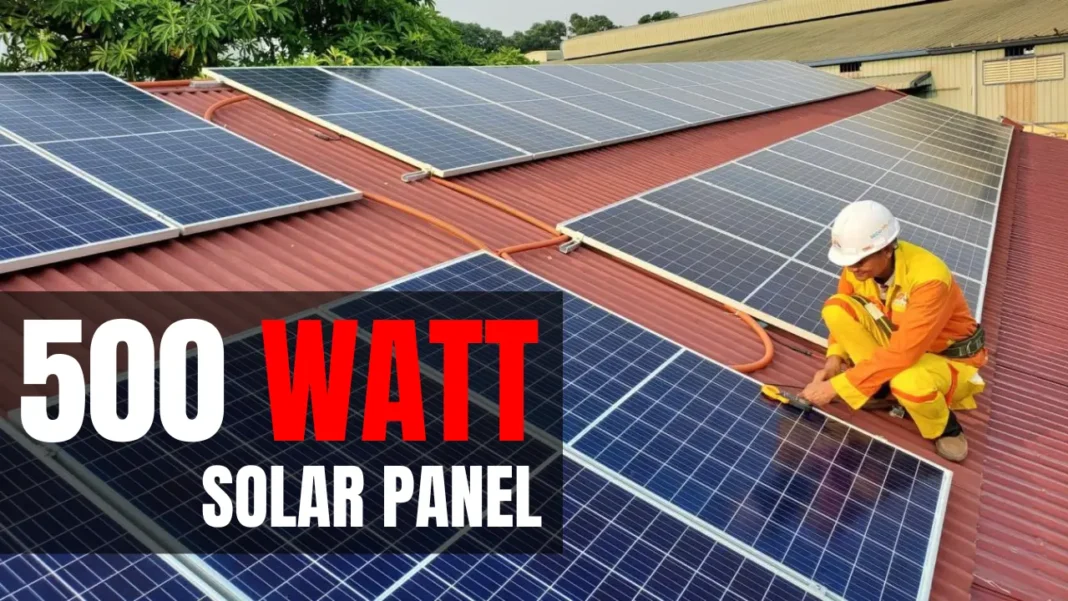 500w Solar Panel