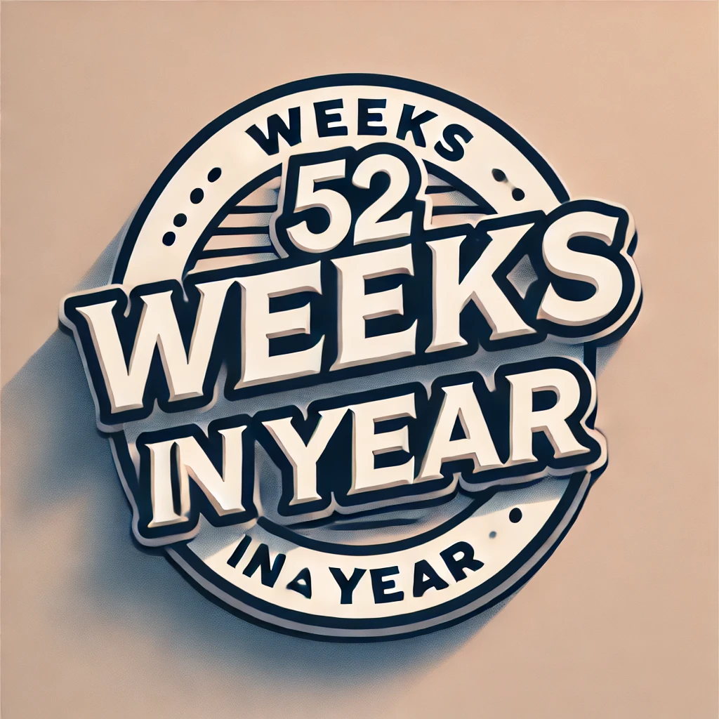 how many weeks in a year